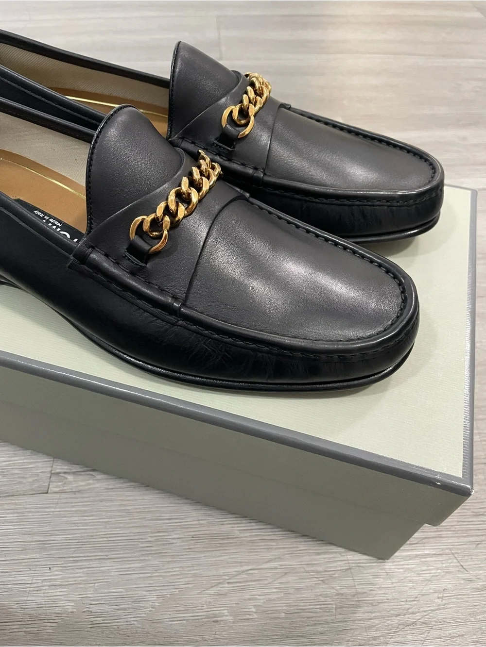 NIB Tom Ford Chain Bit Loafers size 8 UK/ 9 US